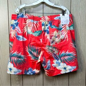 Tropical Floral Men's XL Goodfellow & Co Swim Shorts Pool Vacation Tropical New